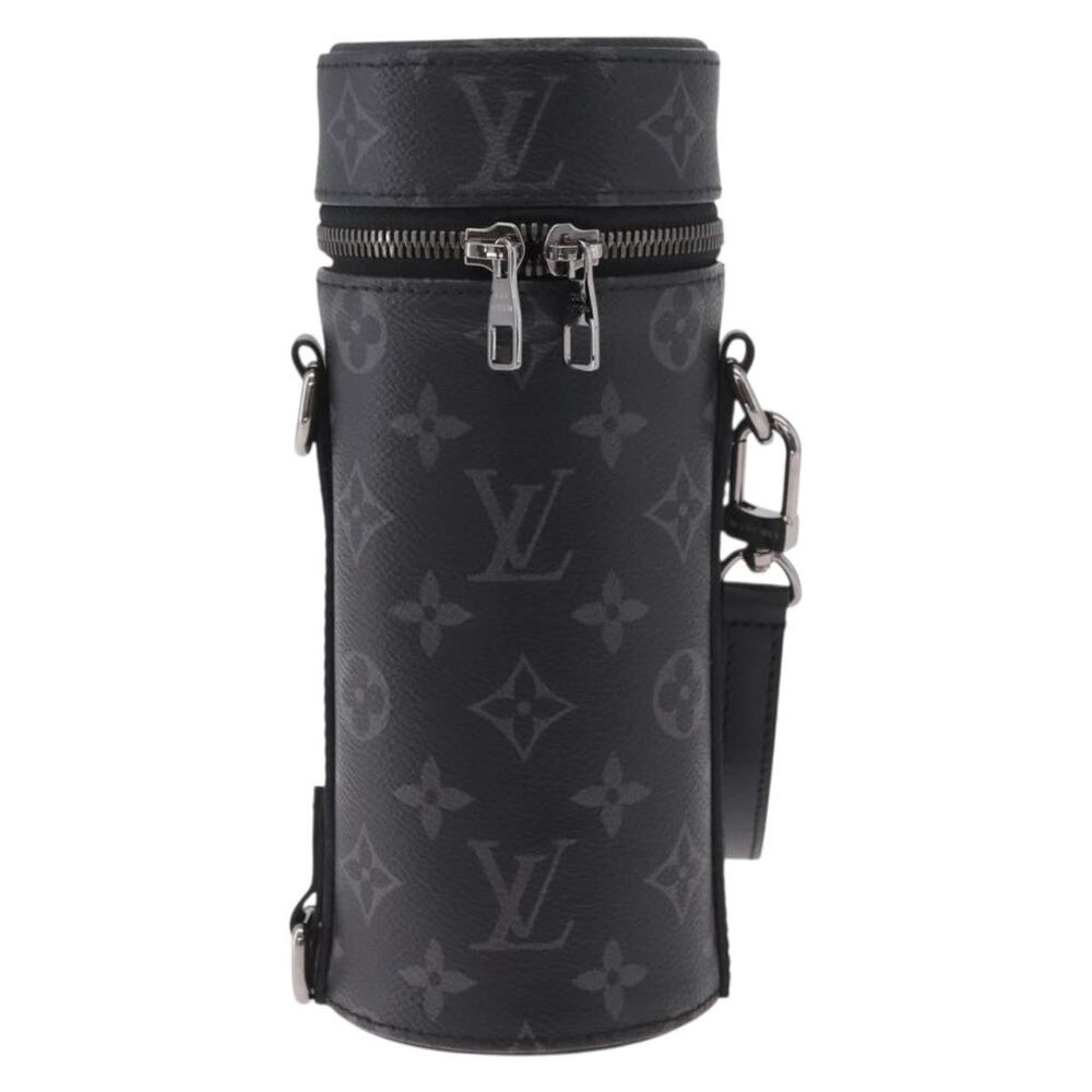 Louis Vuitton Monogram Eclipse Bottle Holder Shoulder Bag Black